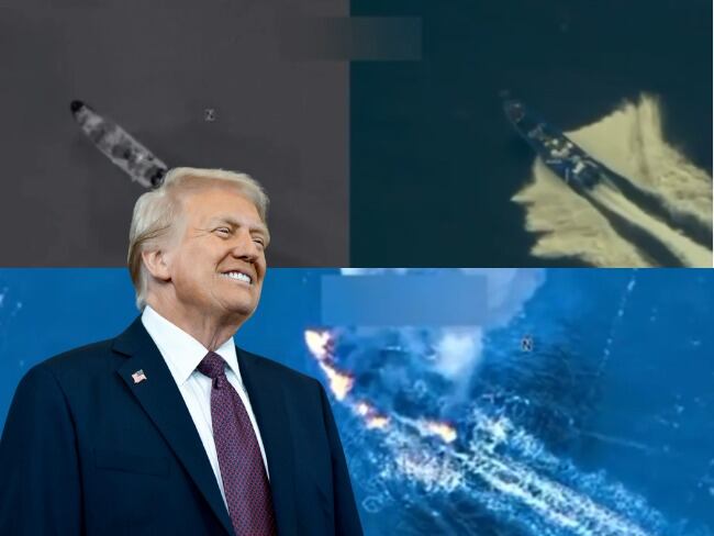 Trump confirma destrucción de cuarta embarcación “narcoterrorista” en EE.UU: murieron 3 personas