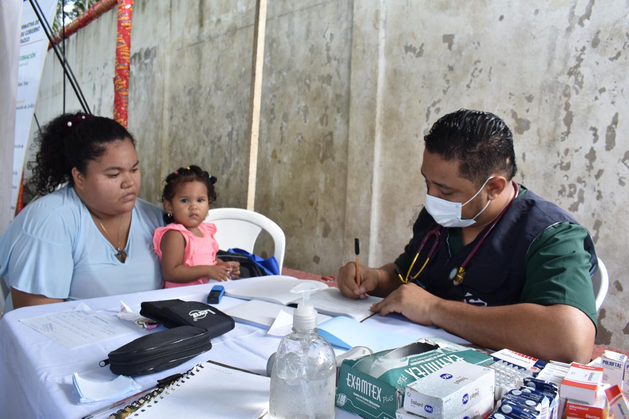 700 habitantes de Nuevo Porvenir accedieron a servicios de salud, educación, justicia y trámites gratuitos