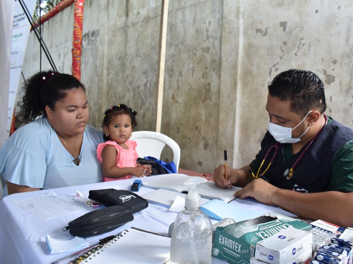 700 habitantes de Nuevo Porvenir accedieron a servicios de salud, educación, justicia y trámites gra