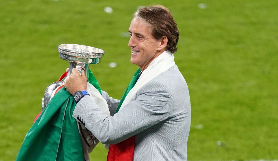 Roberto Mancini, DT de Italia