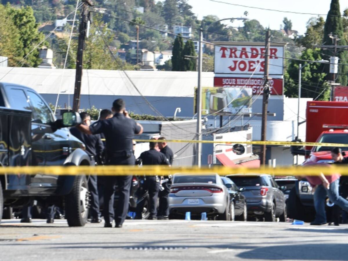 Reportan tiroteo en un supermercado de los Ángeles