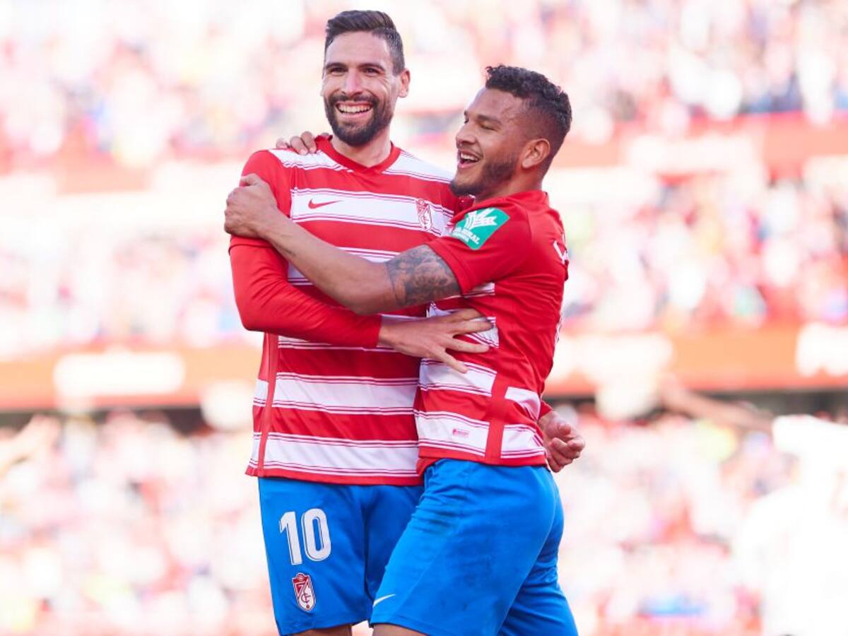 Dos asistencias de Luis Javier Suárez en victoria del Granada en LaLiga