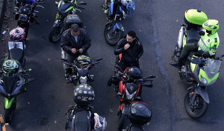 Motos en Bogotá