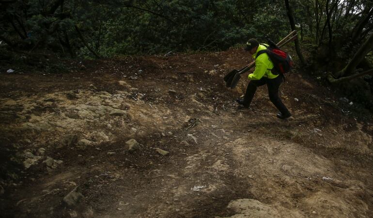  El lugar de los crímenes de Fredy Armando Valencia, más conocido como “El monstruo de Monserrate”.