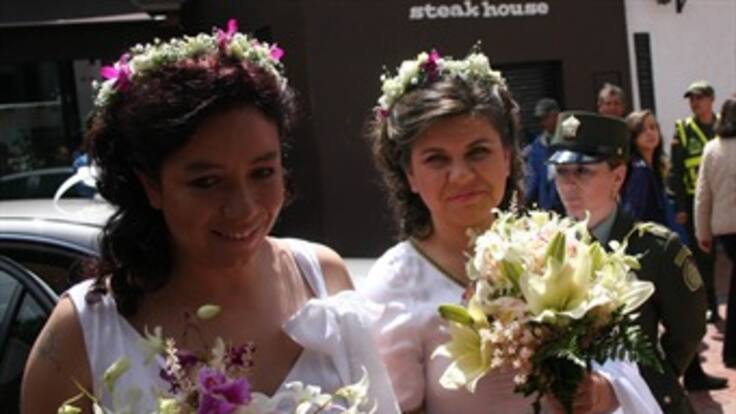 Alcaldesa de Chapinero se 'casó' con su novia