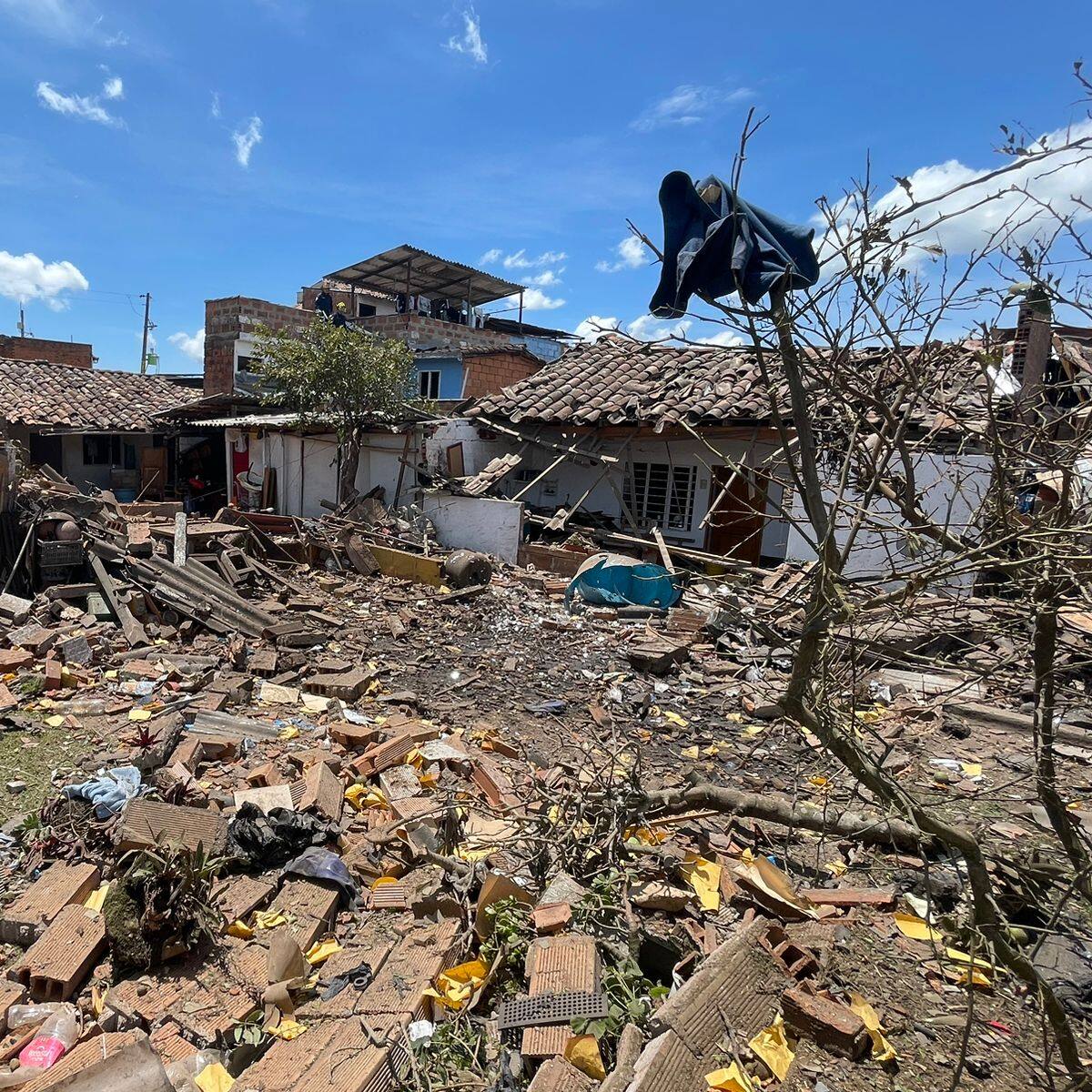 Policía confirma que explosión en Rionegro se dio por manejo de pólvora