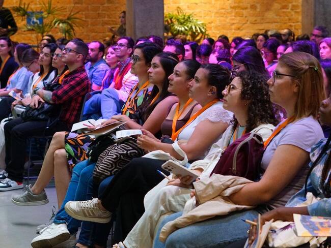 1.000 maestros de América Latina se reunieron en Medellín para hablar de transformaciones en la educación. Cortesía: Comfama.