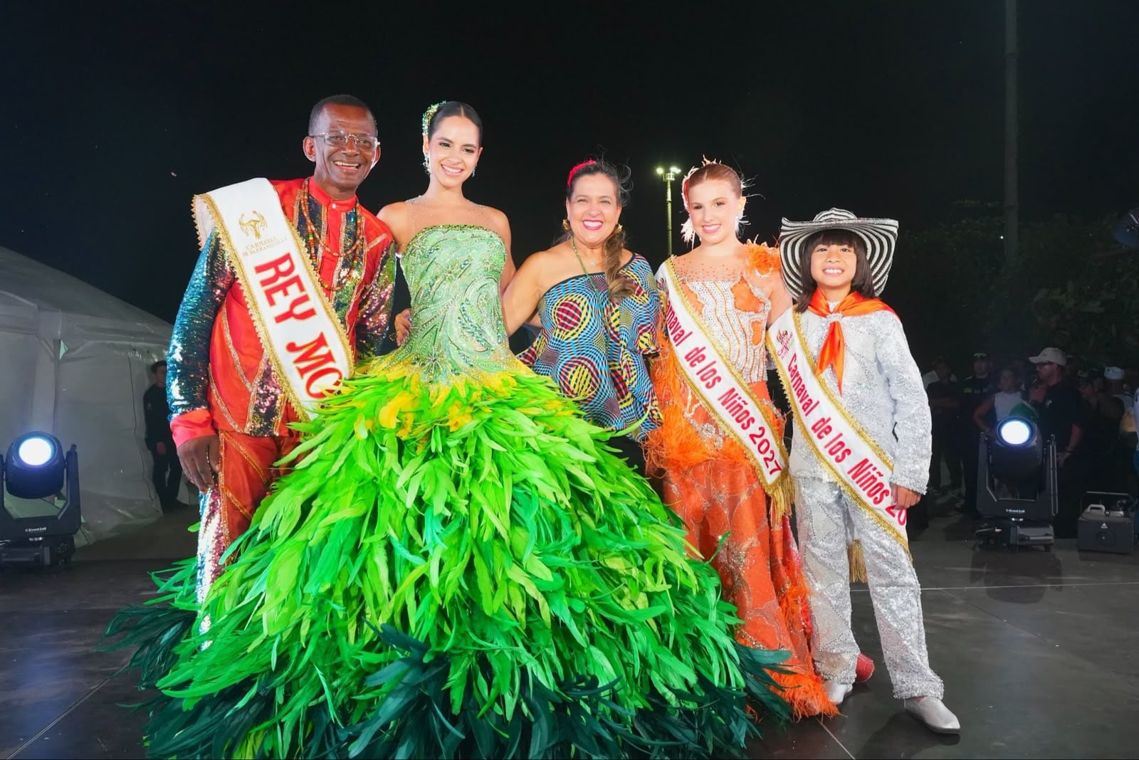 Reyes del Carnaval de Barranquilla 2027. Foto: Carnaval S.A.S.