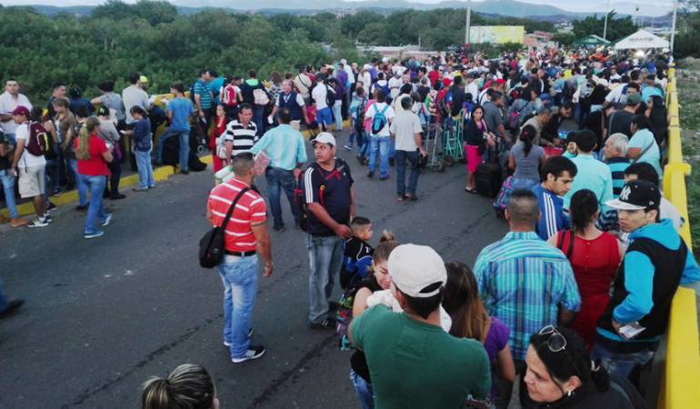 Puente internacional Simón Bolívar.