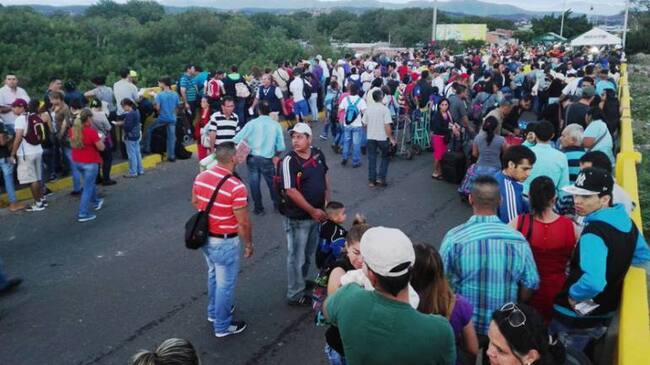 Puente internacional Simón Bolívar.