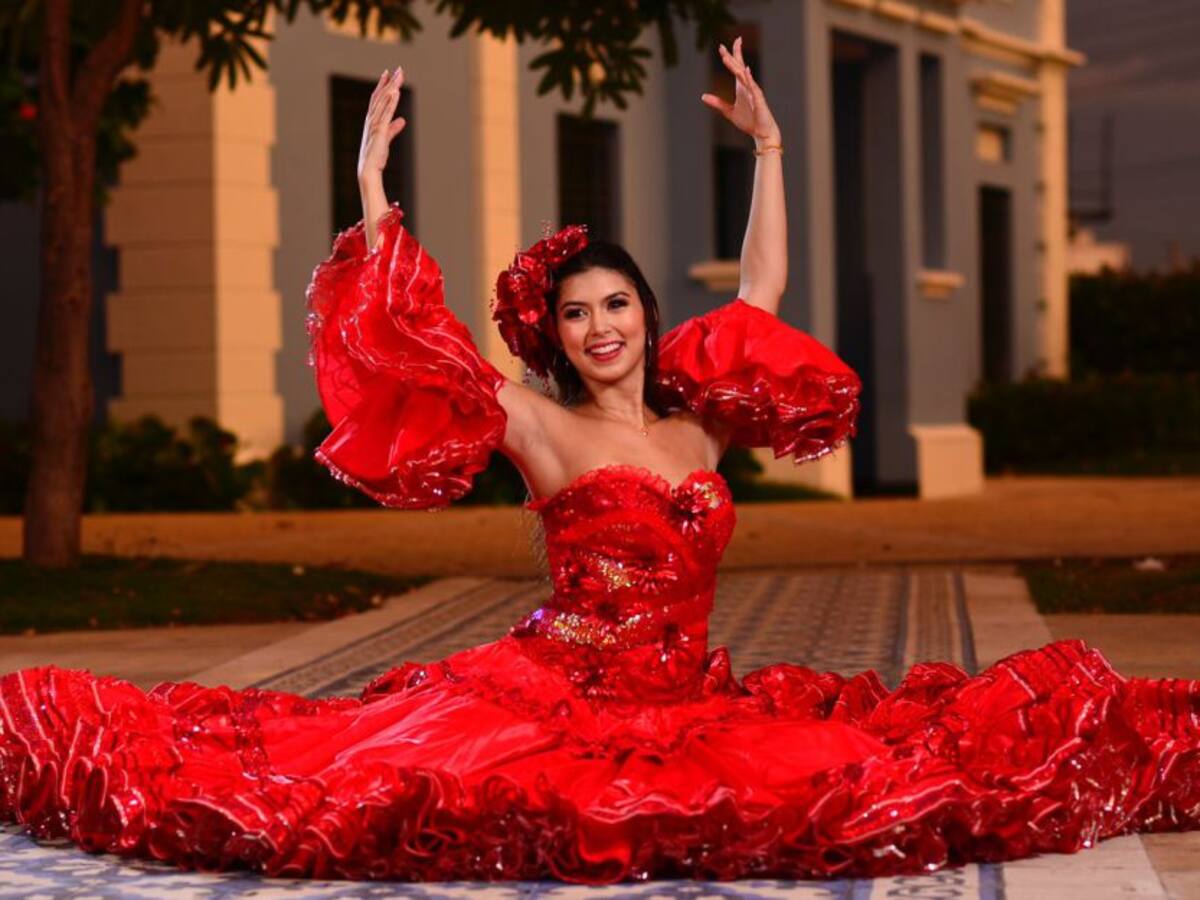 Valeria Charris, nueva Reina del Carnaval de Barranquilla