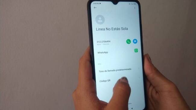 Linea para mujeres víctimas