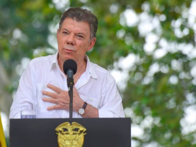 Juan Manuel Santos, presidente de Colombia 