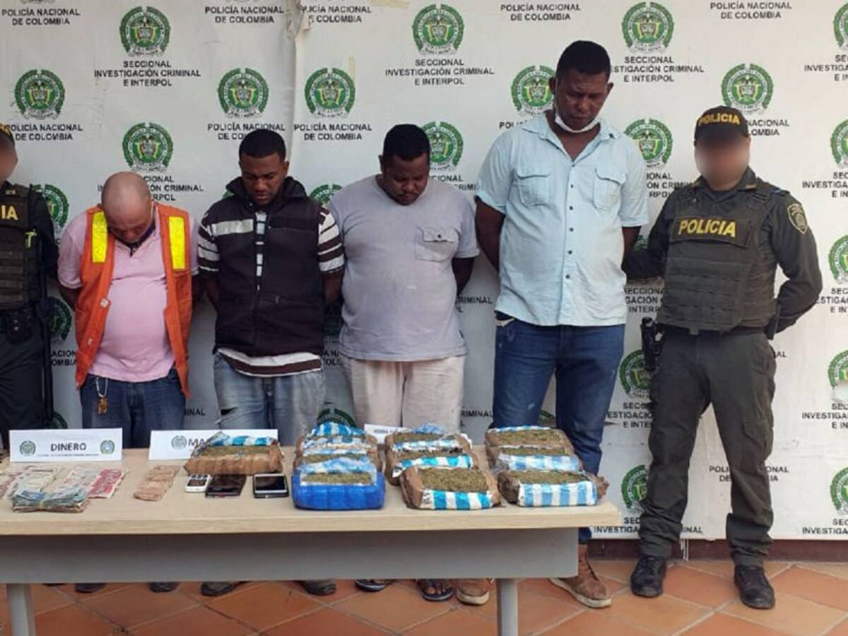 En Cartagena, fingieron llevar alimentos y transportaban era marihuana