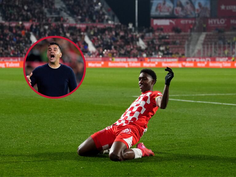 Técnico del Girona sobre Yaser Asprilla - Getty Images