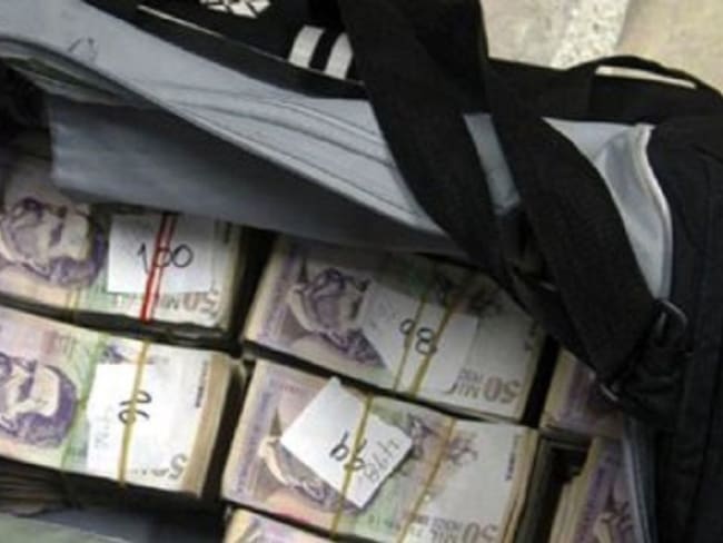 Capturan a una persona movilizando dineros del narcotráfico en la región