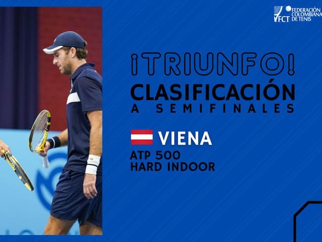Robert Farah clasificó a semifinales del ATP 500 de Viena sin Cabal