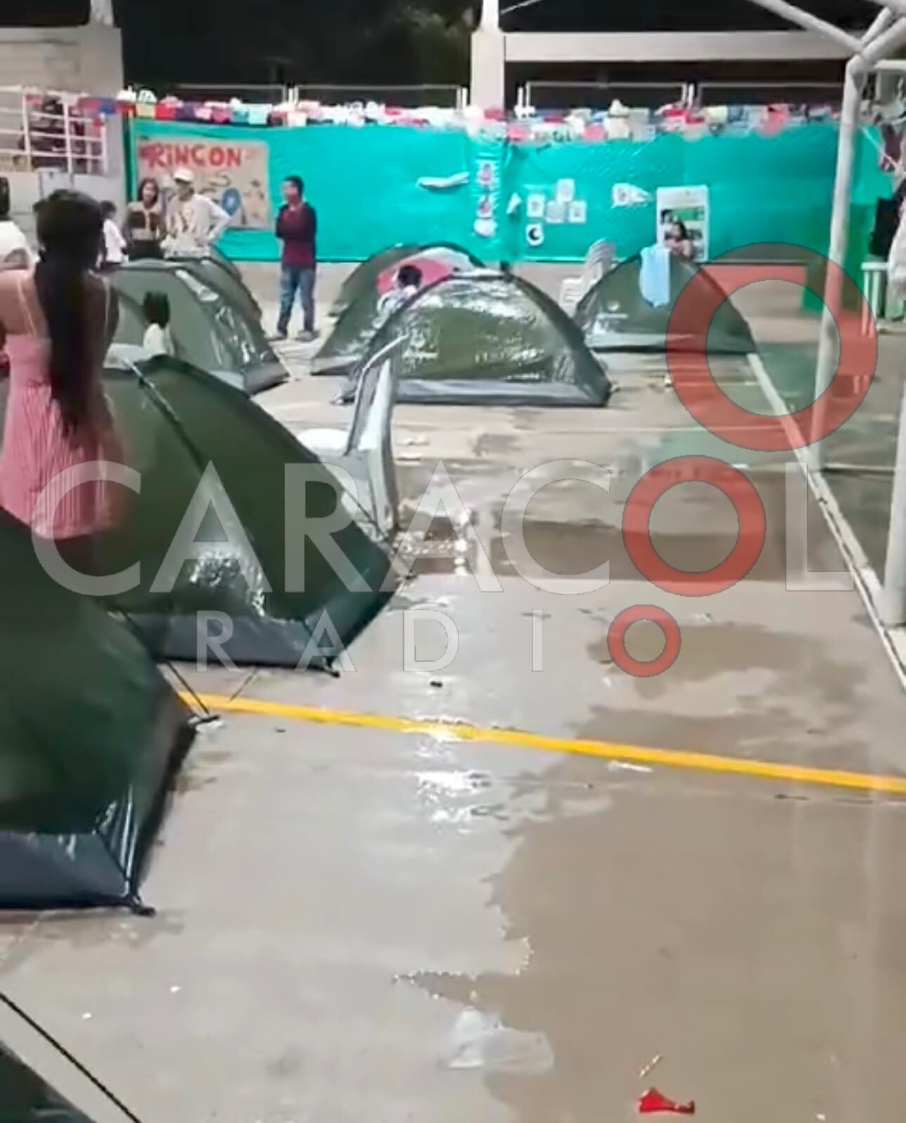 Albergues afectados por lluvias en Cúcuta / Foto: Cortesía
