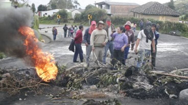 Daños a vehículos de transporte público y privado en Nariño por paro agrario
