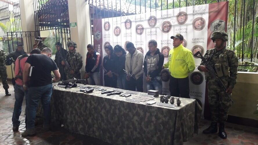 La operación fue realizada en la vereda Bello Horizonte. Foto: Cortesía/ Ejército.