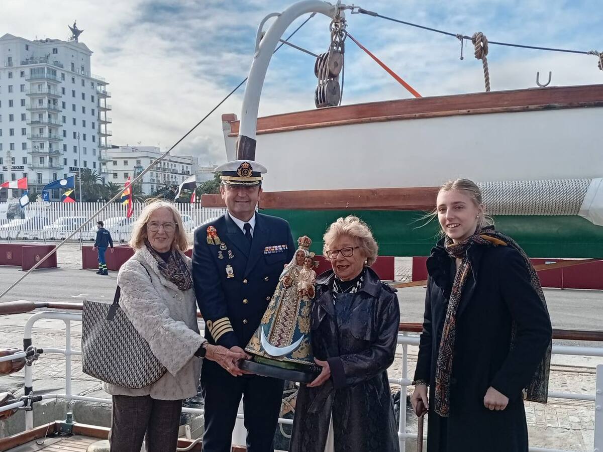La Virgen de la Candelaria de Cartagena llega a España en la ‘Ruta Mariana de Ultramar’