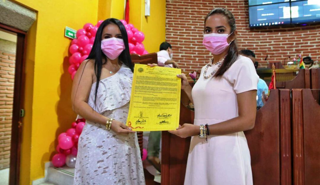 En el marco del mes de la prevención del Cáncer de Mama, el Concejo de Cartagena hace reconocimiento especial a través de la comisión de la mujer