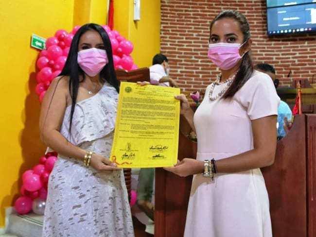 En el marco del mes de la prevención del Cáncer de Mama, el Concejo de Cartagena hace reconocimiento especial a través de la comisión de la mujer