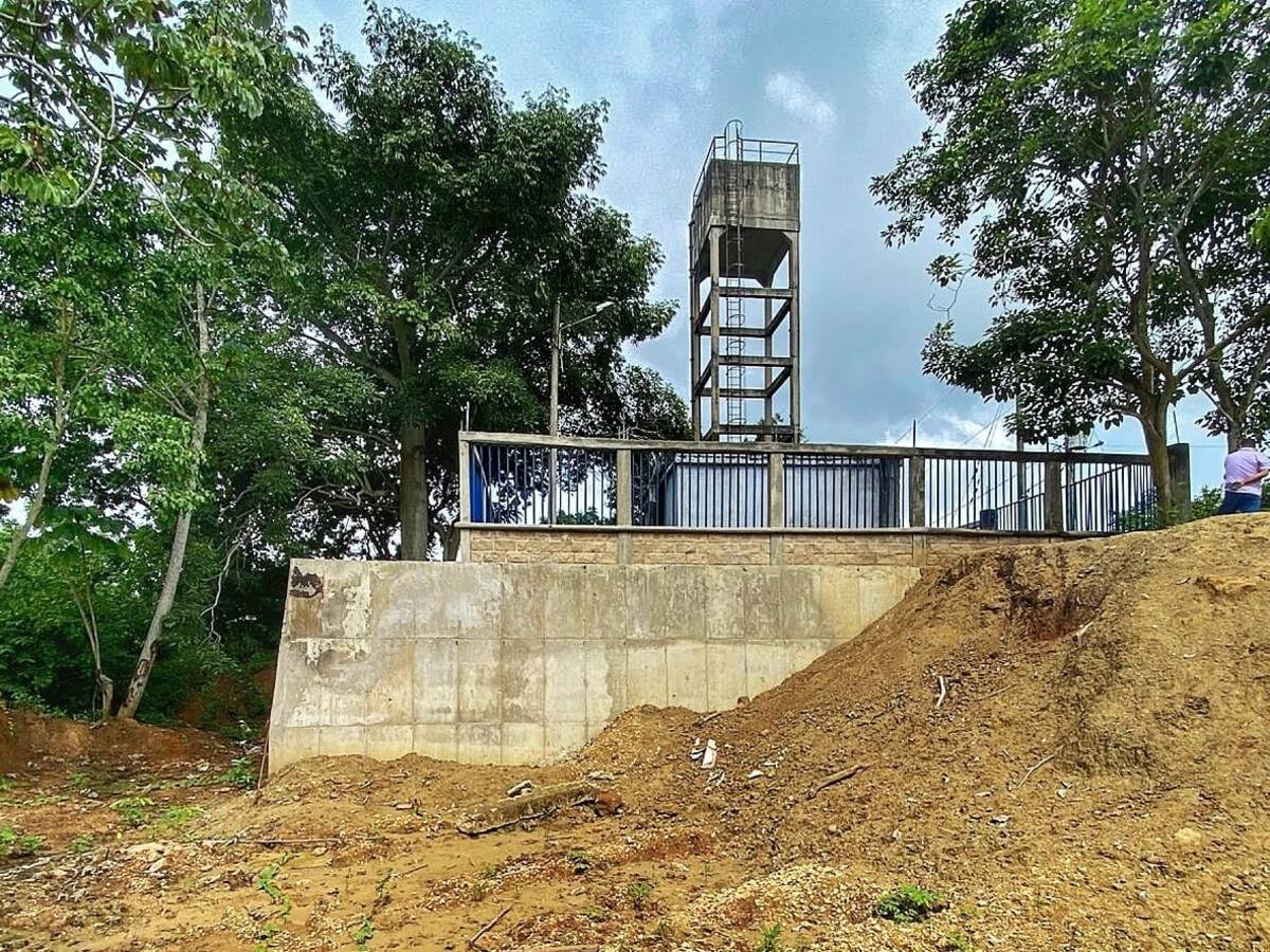 Vereda Bajo del Tigre en Pasacaballos ya cuenta con muro de protección