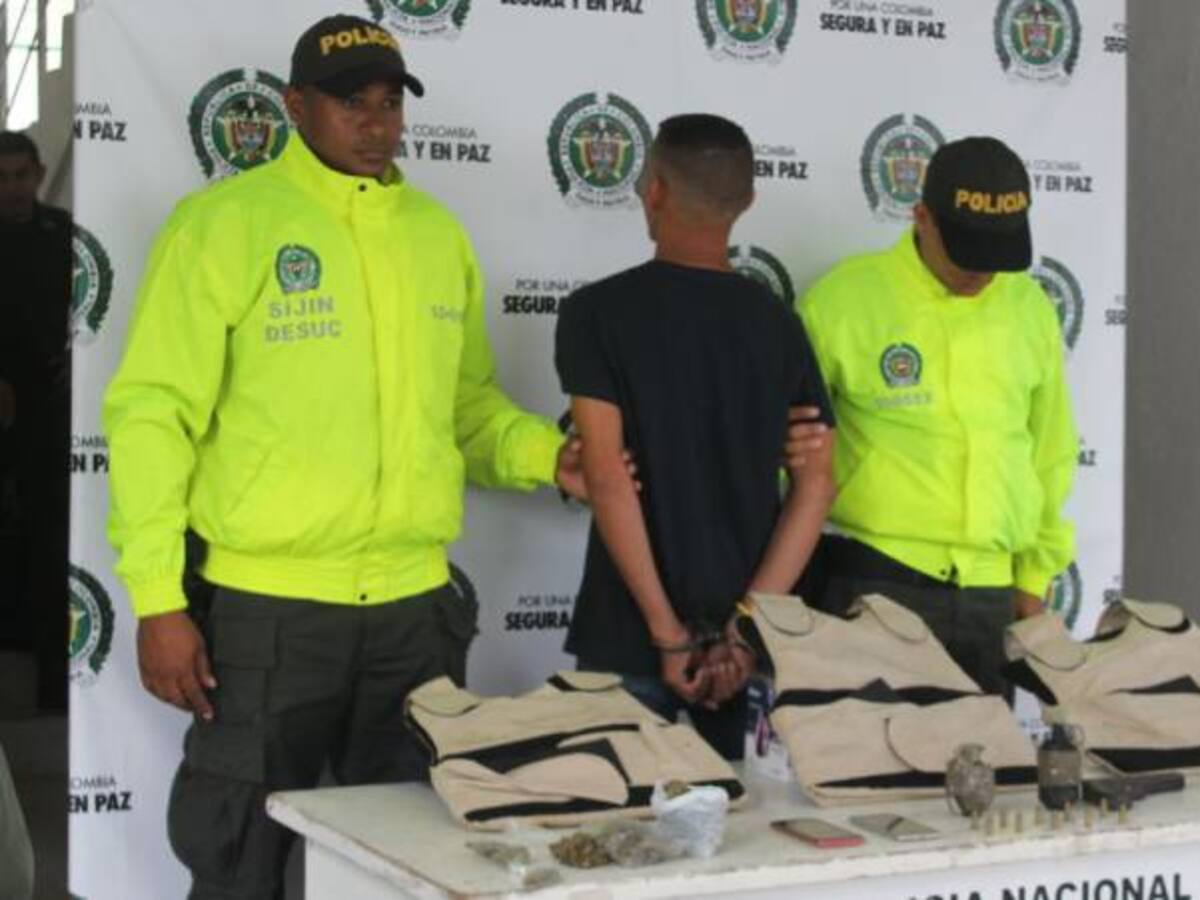 Capturan a alias 'Comando' supuesto caletero del Clan del Golfo en Sucre