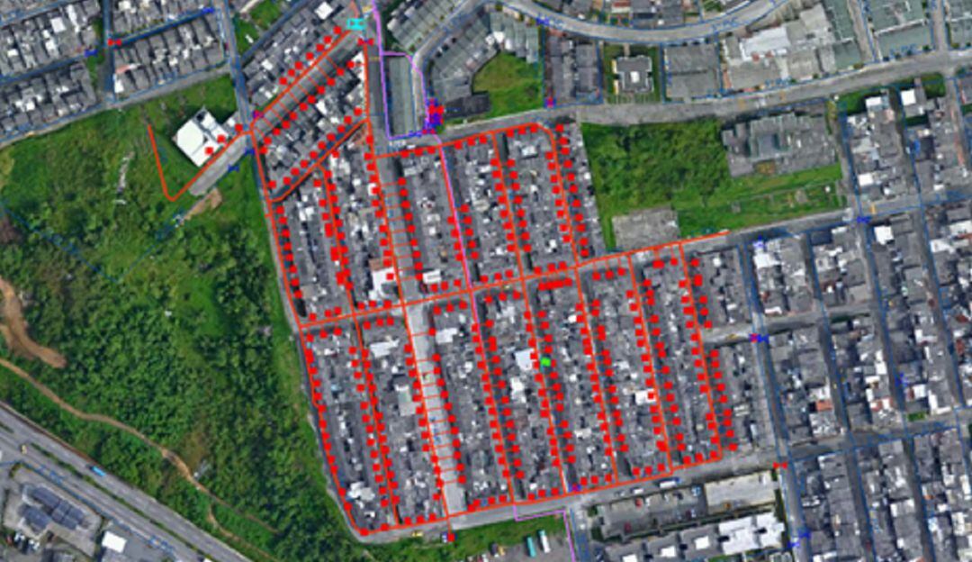 Zona de la suspensión