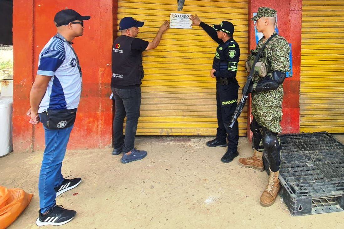 11 locales suspendidos y cerrados por incumplimientos en Arjona, El Carmen de Bolívar y San Jacinto-Bolívar