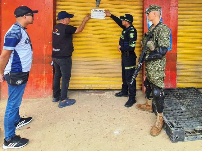 11 locales suspendidos y cerrados por incumplimientos en Arjona, El Carmen de Bolívar y San Jacinto-Bolívar