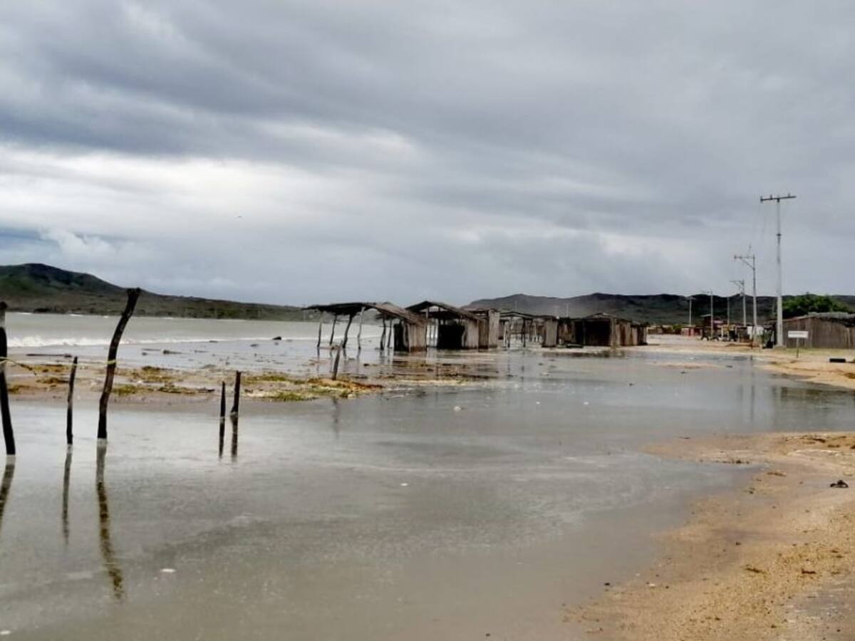 Más de 4.800 damnificados dejan lluvias en Uribia