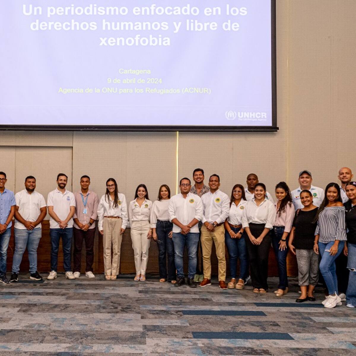 Cooperación Internacional y ACNUR realizó taller dirigido a periodistas del Distrito