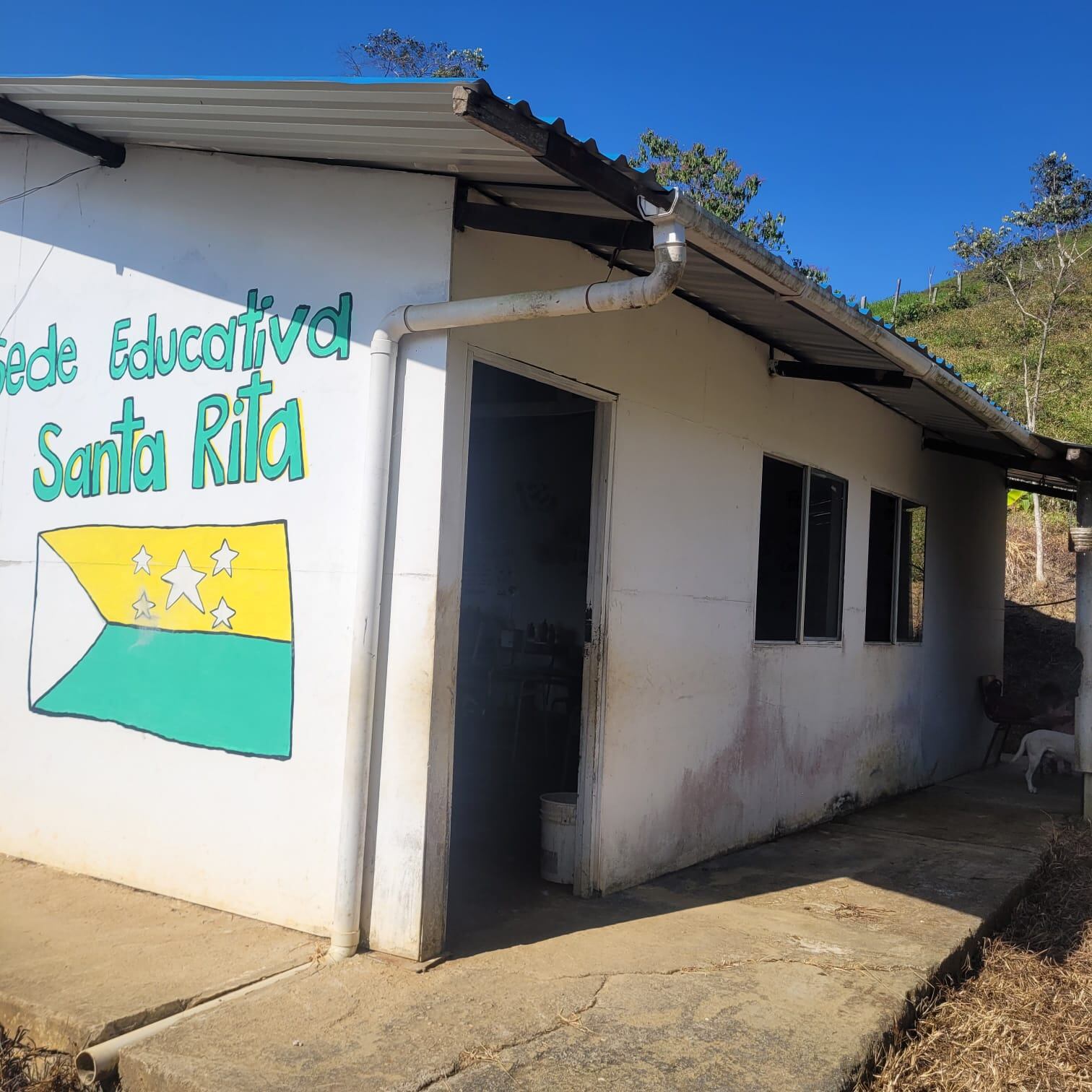 Institución Educativa Santa Rita, La Esperanza. / Foto: Cortesía.