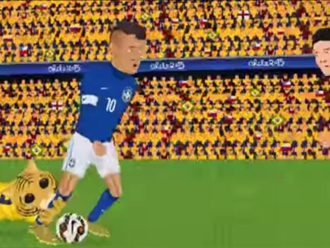 Parodia animada de la Copa América resume las polémicas del torneo