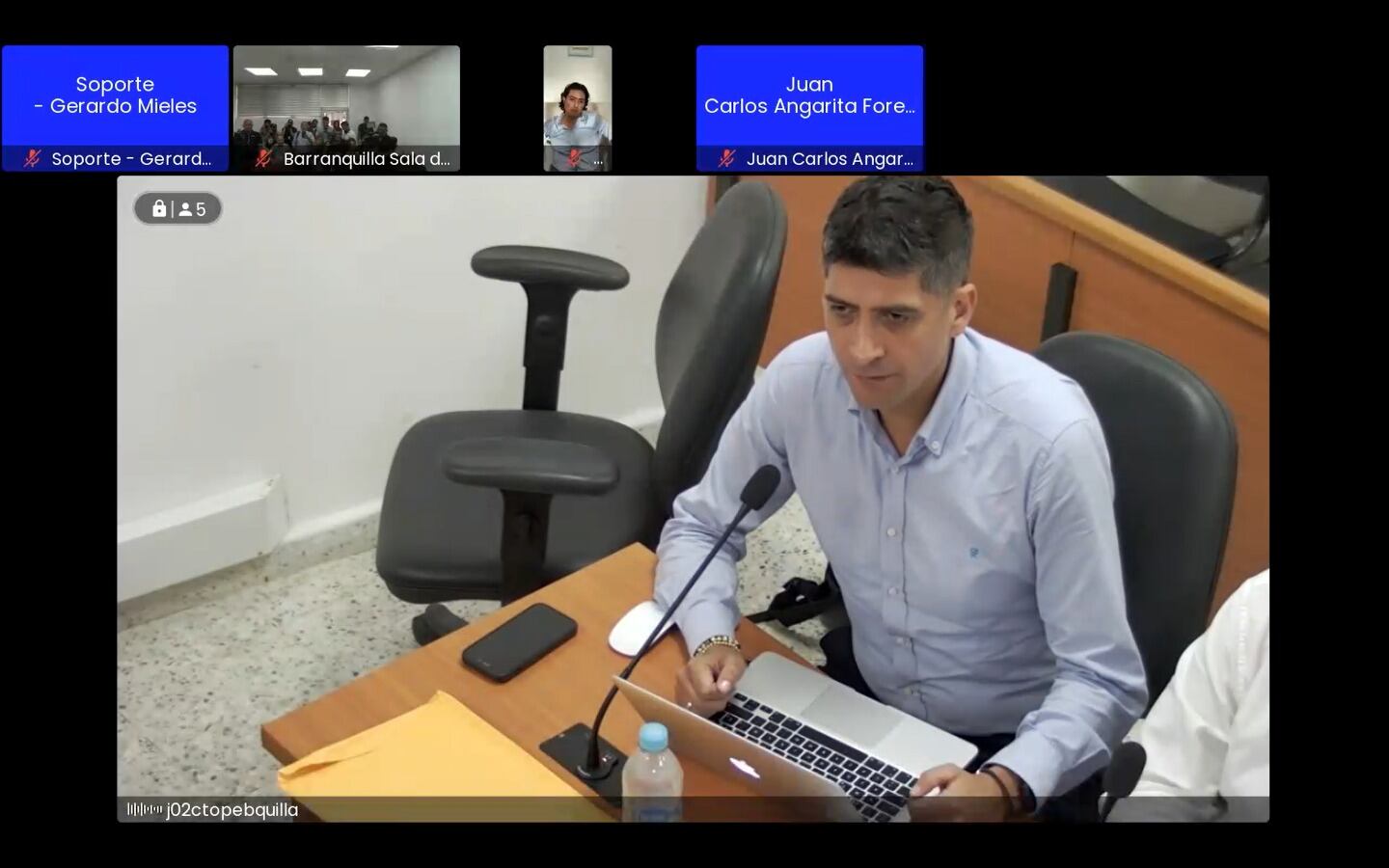 Audiencia Nicolás Petro en Barranquilla