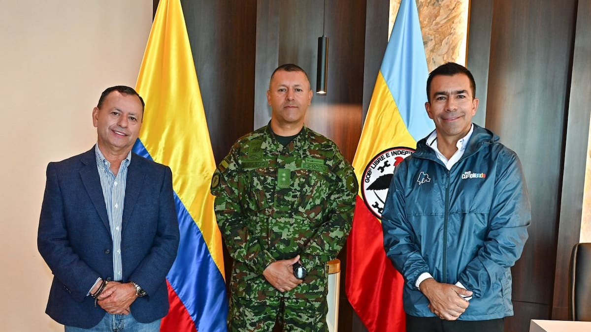 Cundinamarca y Ejército fortalecen seguridad contra grupos armados y narcotráfico en el departamento