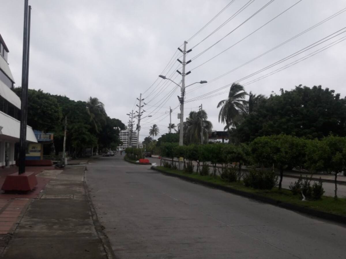 San Andres se prepara para recibir el paso de la tormenta Otto