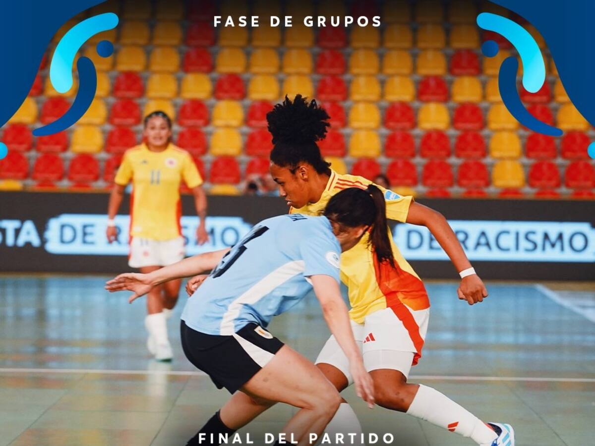 Copa América Futsal Femenino: Colombia sueña con el Mundial, tras empatar con Uruguay
