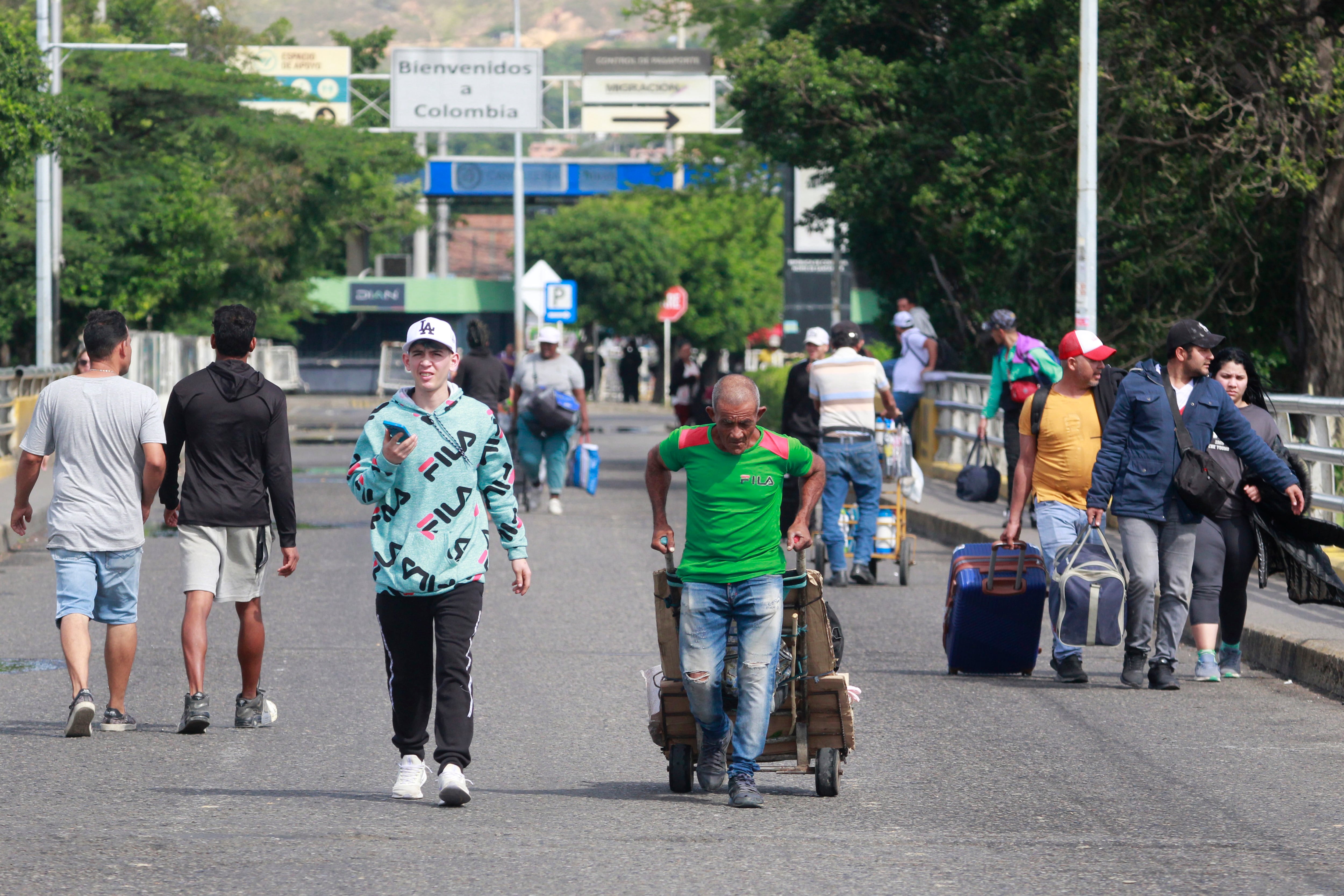Puente internacional Simón Bolívar / Foto: EFE/ Mario Caicedo