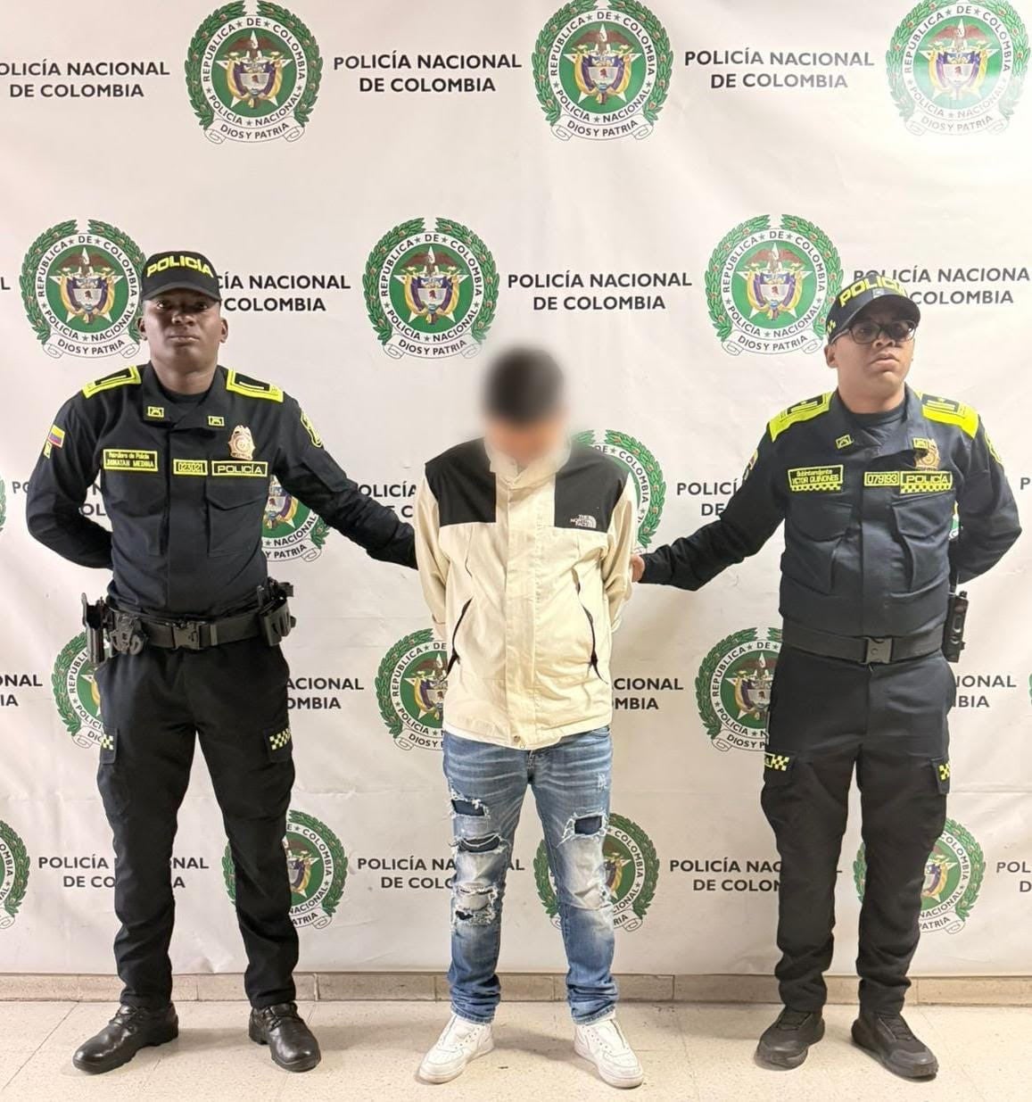 Captura de alias Sebas, líder de una banda dedicada al robo de carros.