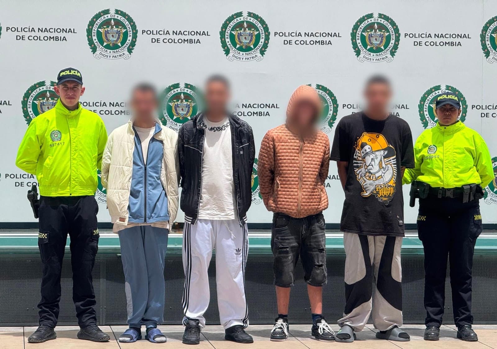 Las autoridades en Bogotá lograron la desarticulación de la banda Cancheros.