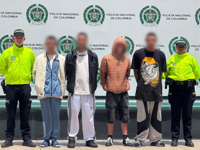 Las autoridades en Bogotá lograron la desarticulación de la banda Cancheros.
