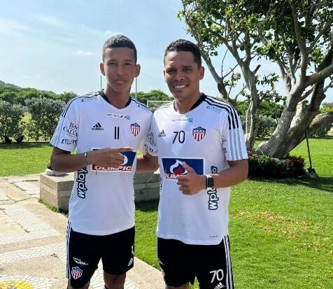 Miller Bacca y Carlos Bacca / @millerbacca_18