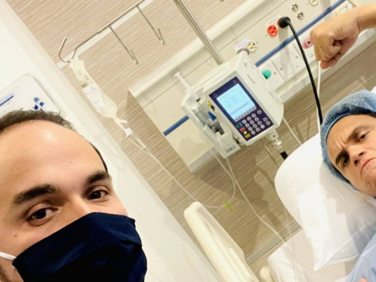Silvestre Dangond fue operado de una úlcera en Barranquilla
