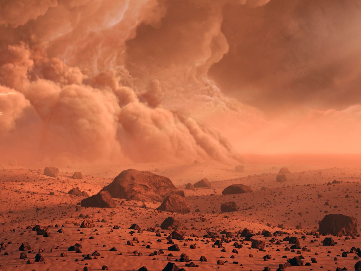 Energía eólica en Marte ayudaría a crear una base espacial humana en el planeta rojo