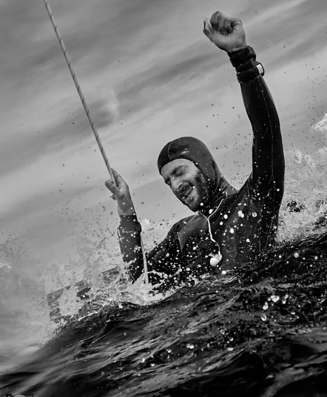 Cristian Castaño Villa, apneísta colombiano.  Fotografía instagram: @cristiancastanov