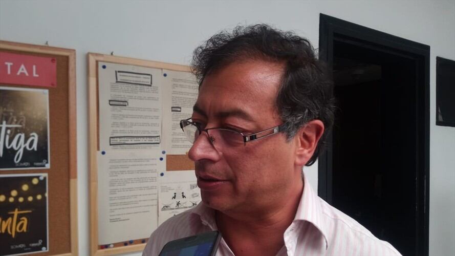 Gustavo Petro. Foto: W Radio