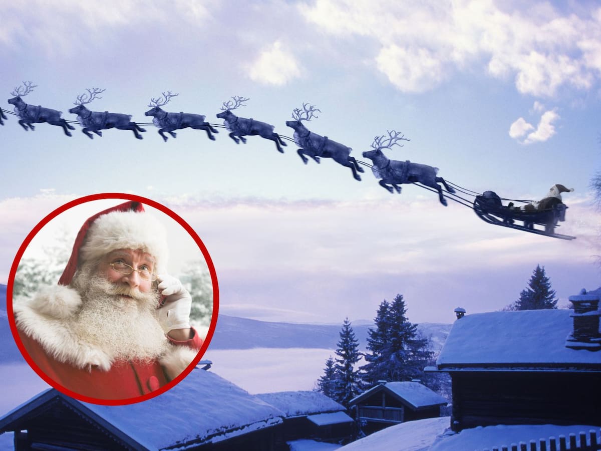 EN VIVO | ¿Por dónde va Papá Noel? Siga aquí su ubicación exacta